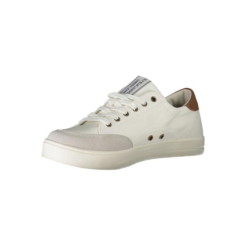 Carrera White Polyester Sneaker white-polyester-sneaker-38