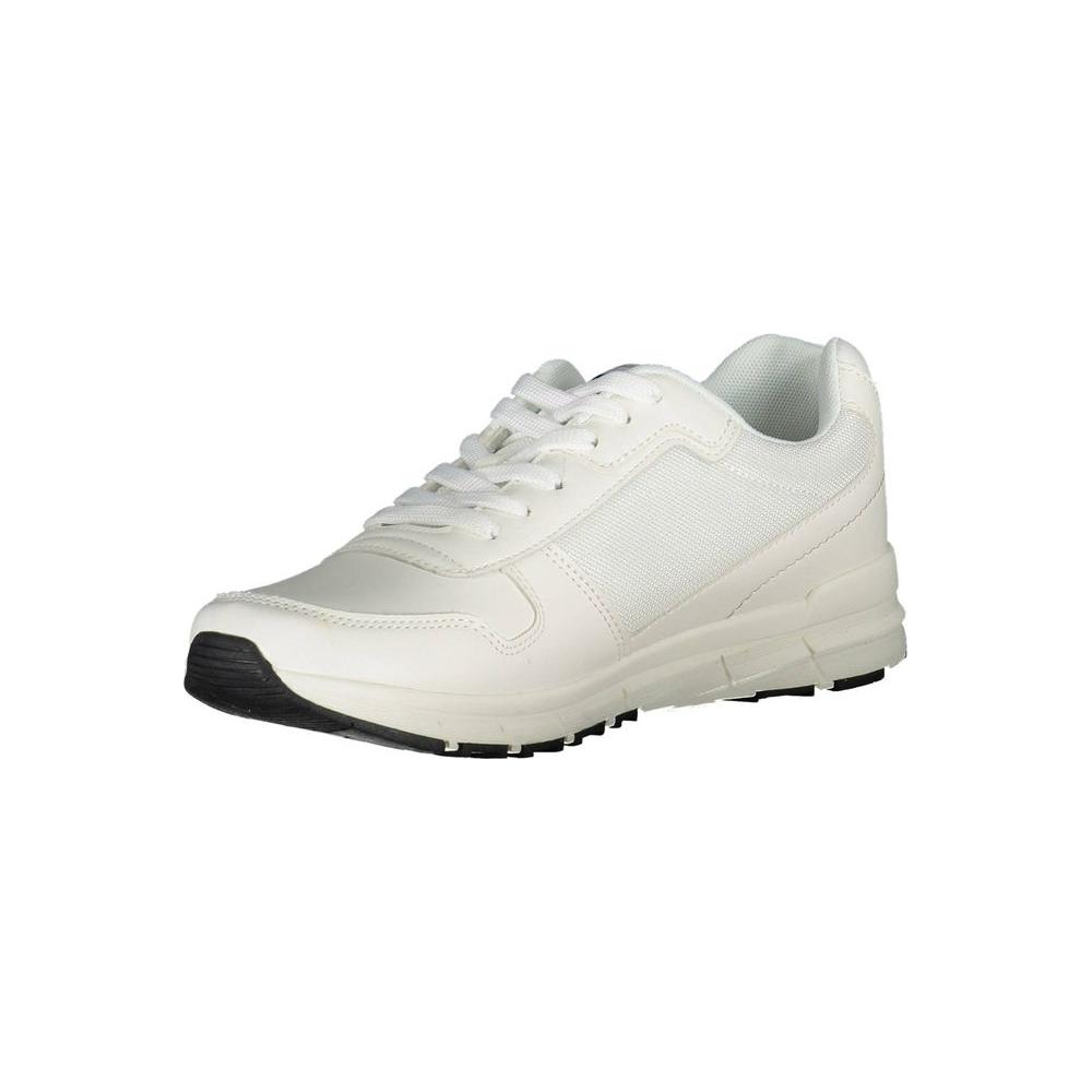 Carrera White Polyester Sneaker white-polyester-sneaker-18