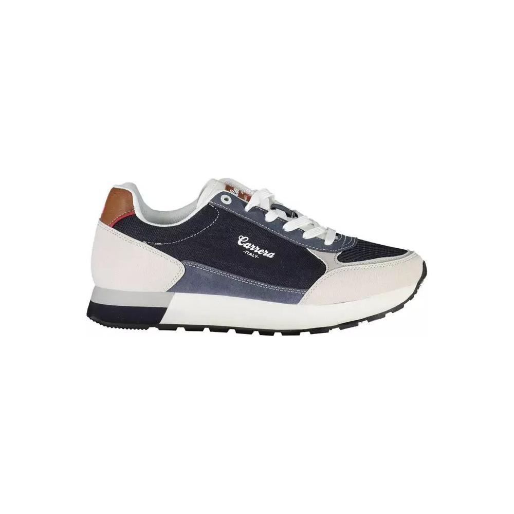 Carrera Dynamic Blue Lace-Up Sports Sneakers dynamic-blue-lace-up-sports-sneakers