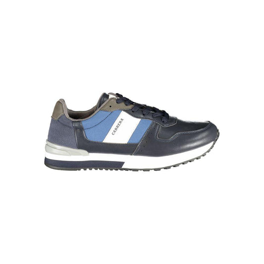 Carrera | Blue Contrast Detail Sports Sneakers| McRichard Designer Brands   