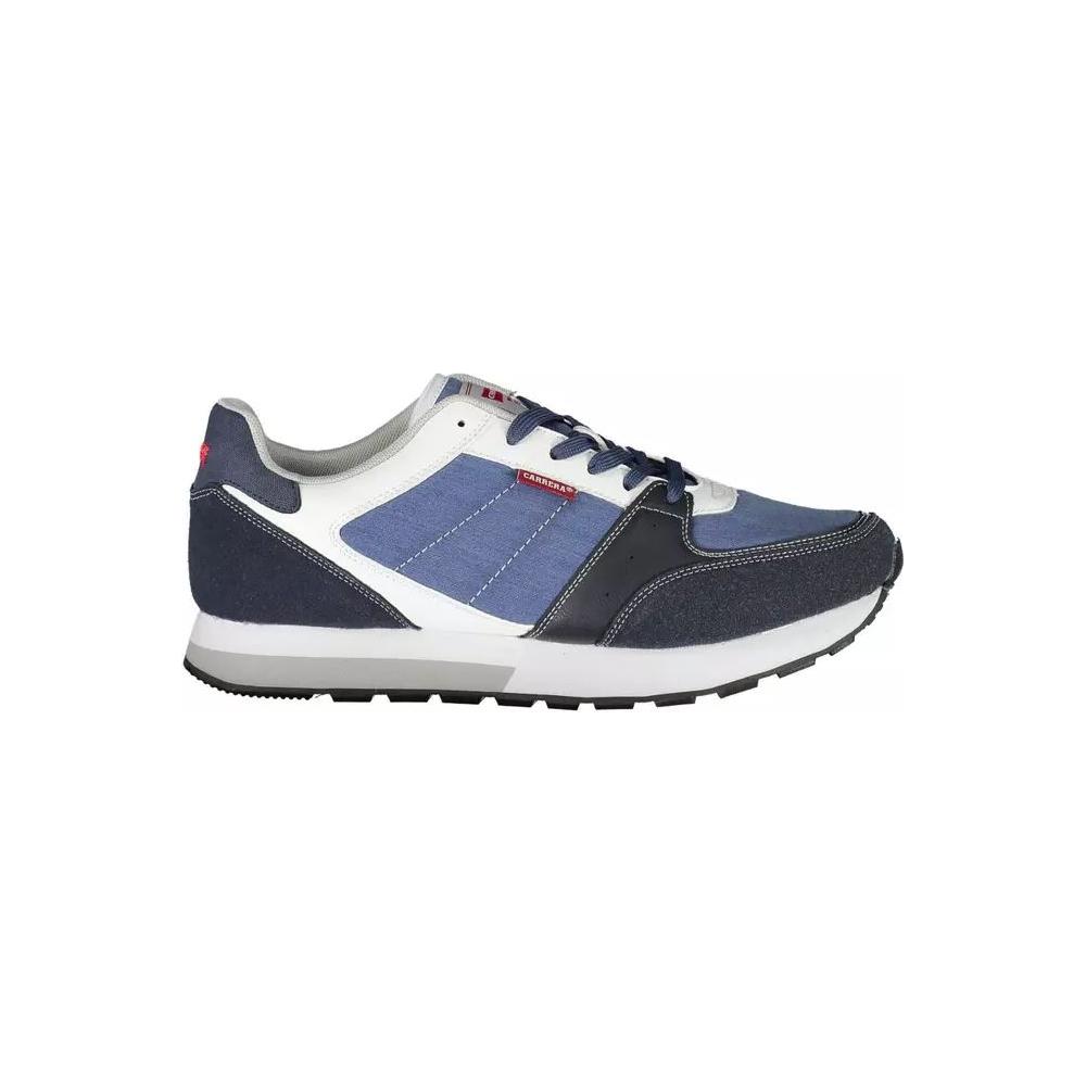 Carrera Chic Blue Contrast Lace-Up Sneakers chic-blue-contrast-lace-up-sneakers