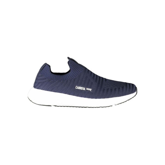 Carrera Blue Polyester Sneaker blue-polyester-sneaker-23