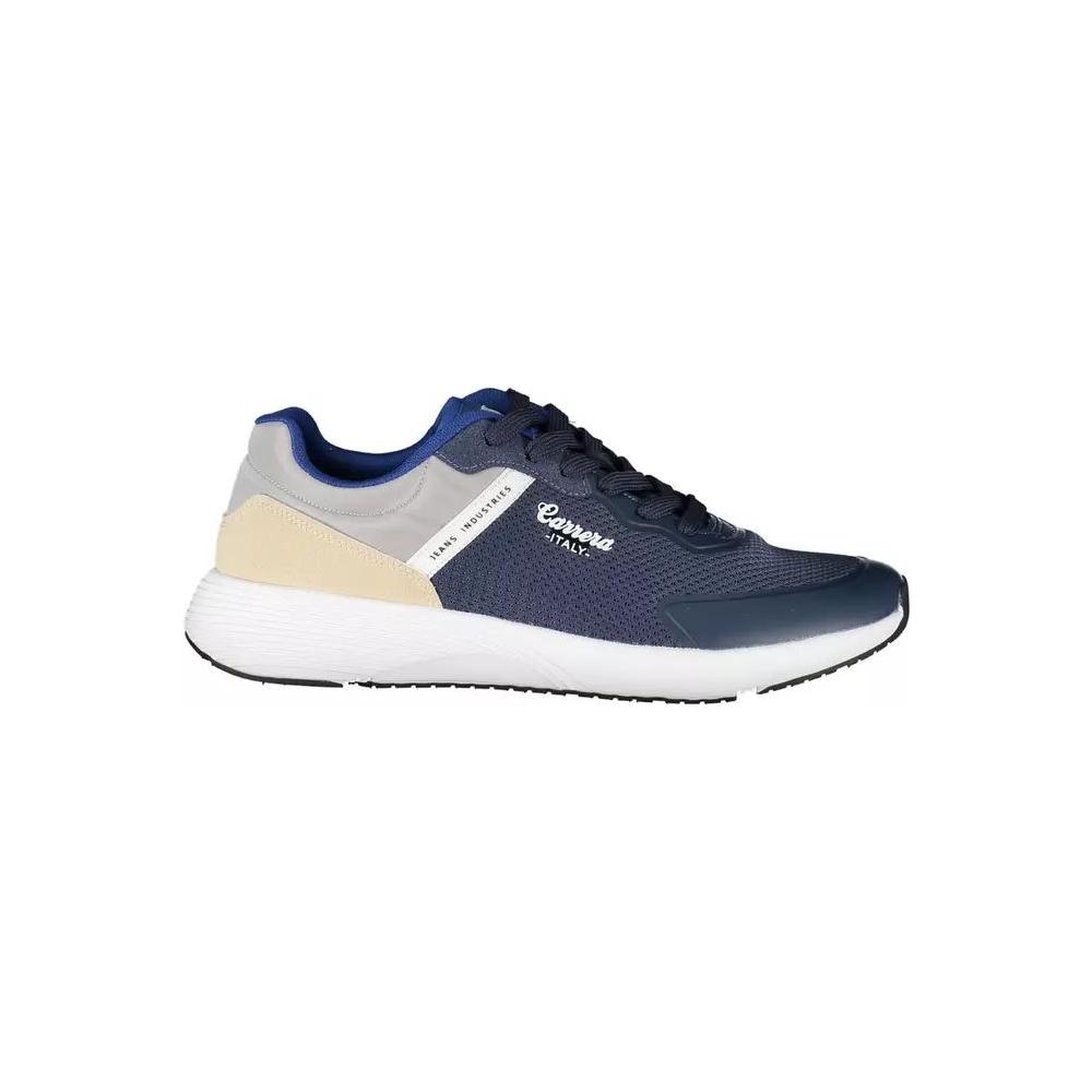 Carrera Sleek Blue Sneakers with Contrasting Accents sleek-blue-sneakers-with-contrasting-accents-1