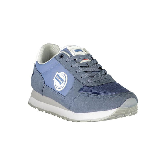 Carrera Blue Polyester Sneaker blue-polyester-sneaker-4