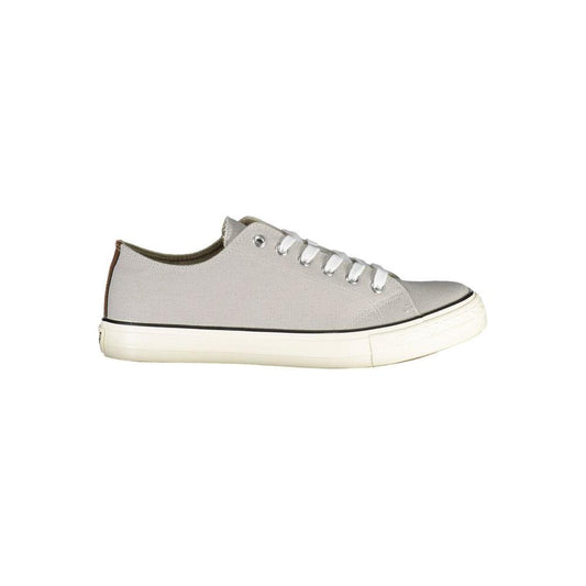Gray Polyester Sneaker