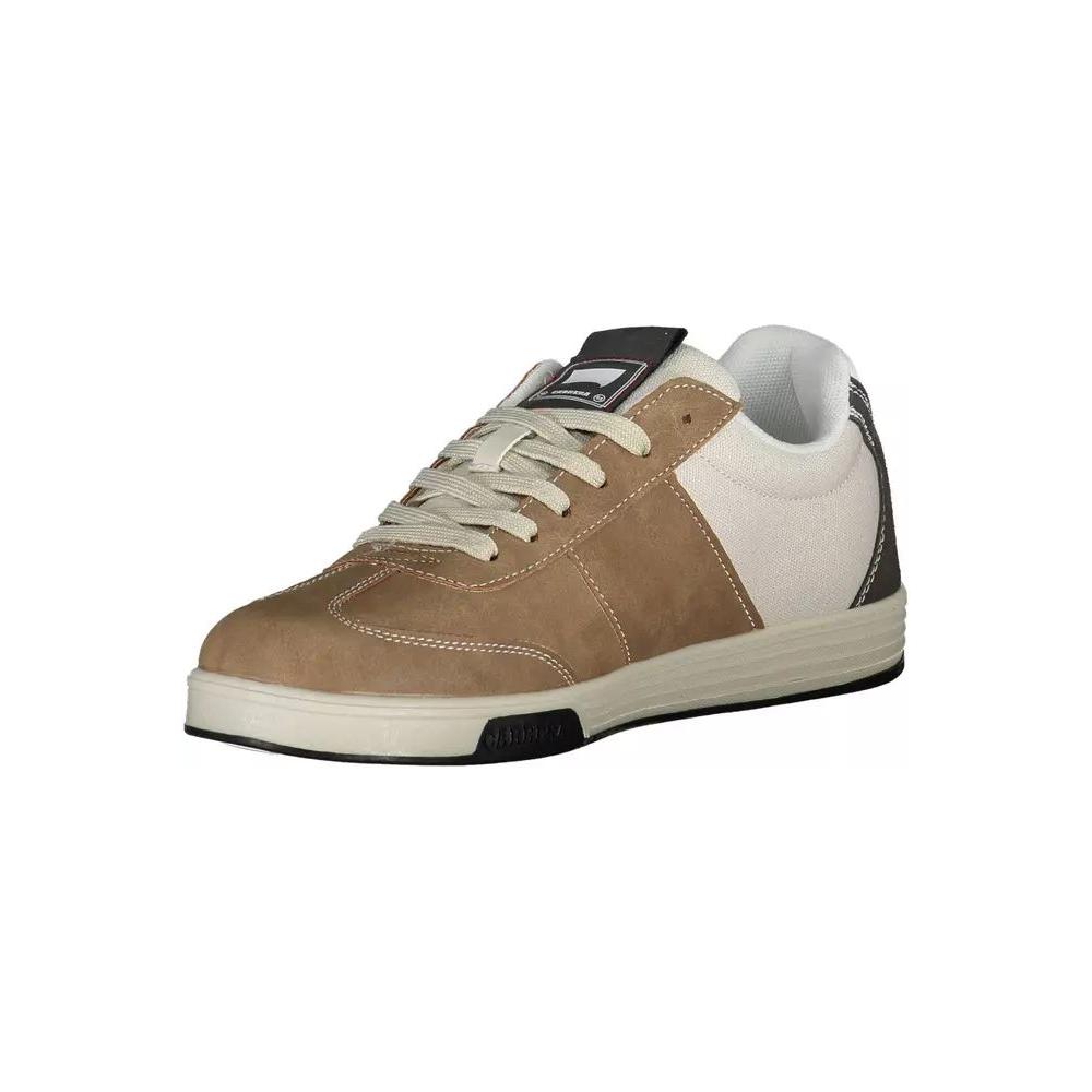 Carrera Sleek Brown Sneakers with Contrasting Details sleek-brown-sneakers-with-contrasting-details