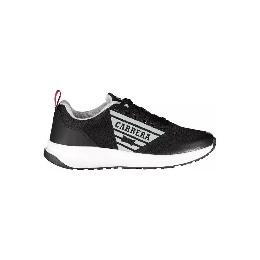 Carrera Sleek Black Sneakers with Contrasting Accents sleek-black-sneakers-with-contrasting-accents