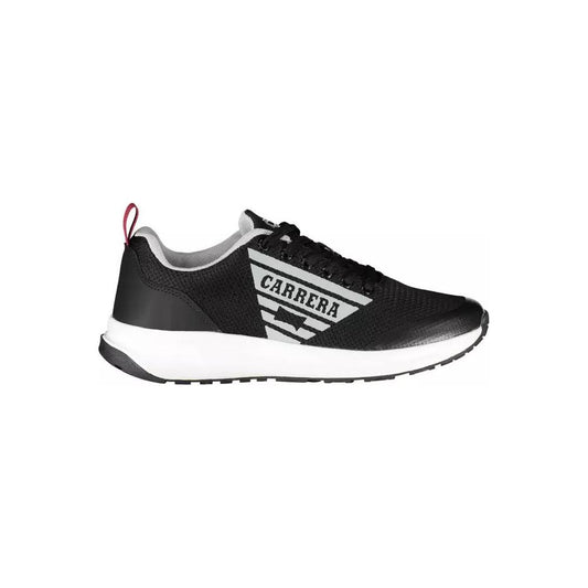 Carrera | Sleek Black Sneakers with Contrasting Accents| McRichard Designer Brands   
