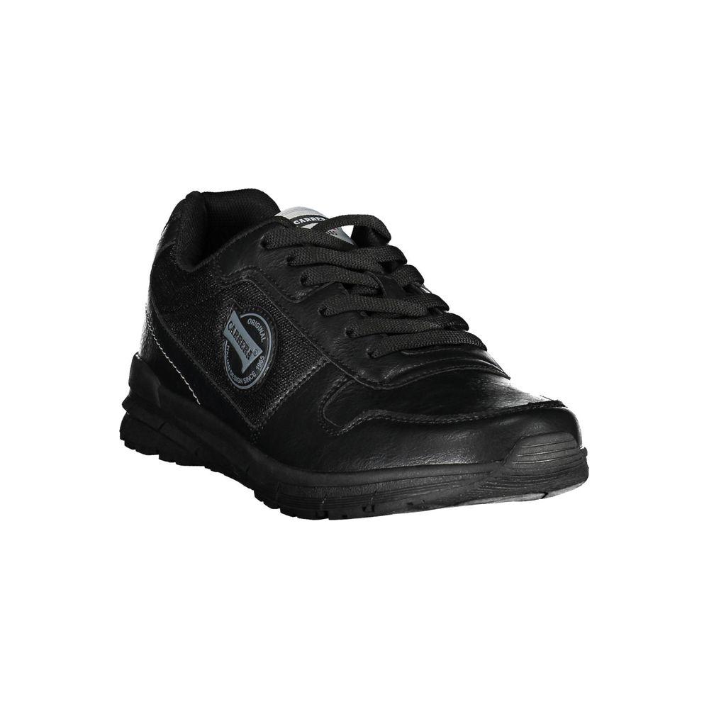 Carrera Black Polyester Sneaker black-polyester-sneaker-30