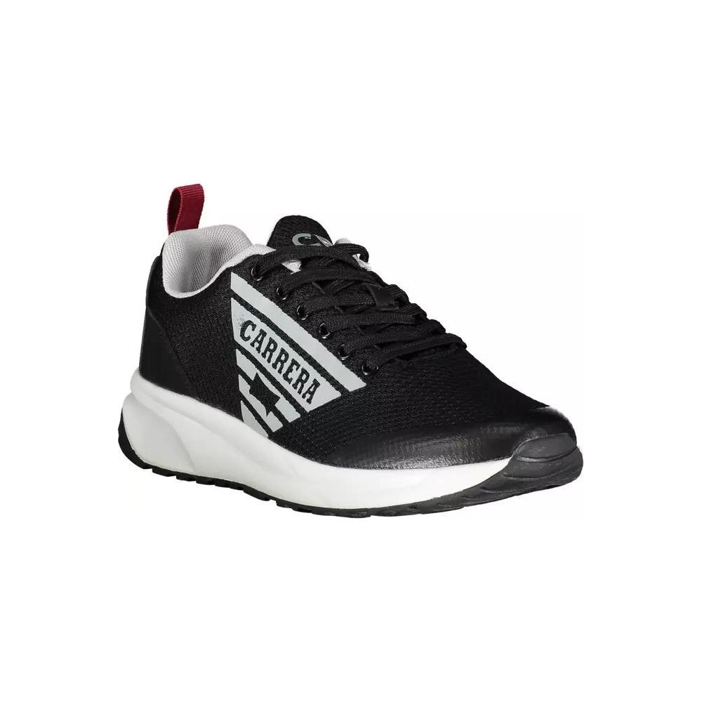 Carrera Sleek Black Sneakers with Contrasting Accents sleek-black-sneakers-with-contrasting-accents