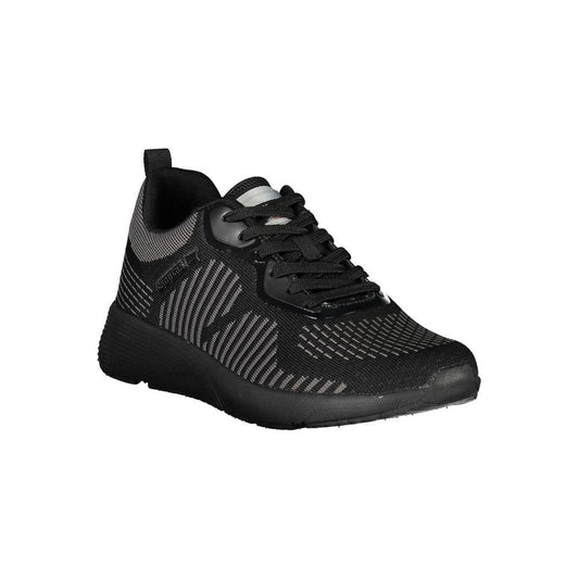 Carrera Black Polyester Sneaker black-polyester-sneaker-27