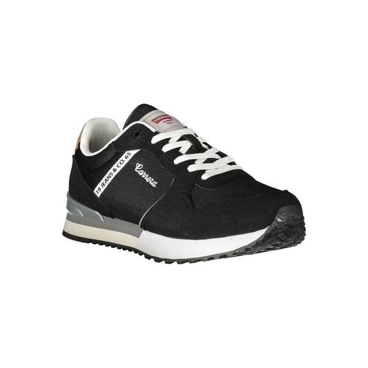 Carrera Black Polyester Sneaker black-polyester-sneaker-17