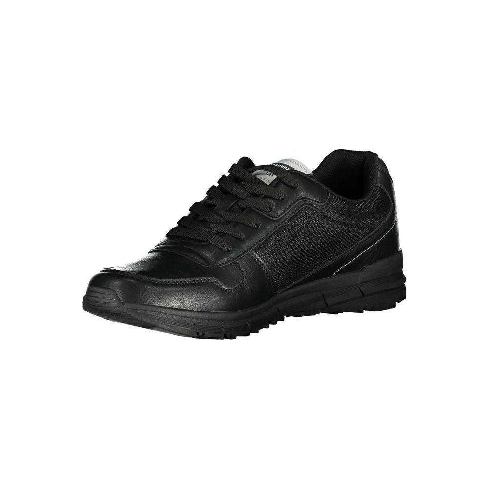 Carrera Black Polyester Sneaker black-polyester-sneaker-30