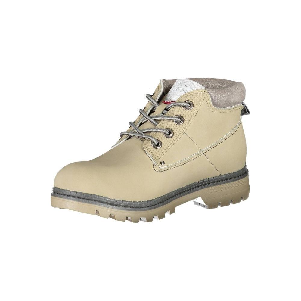 Carrera Beige Polyester Boot beige-polyester-boot