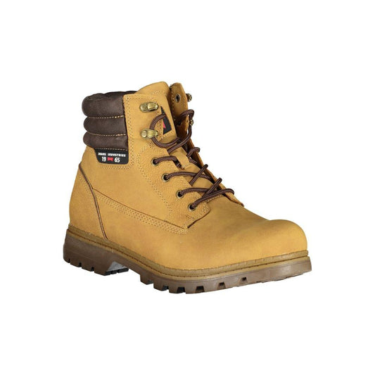 Carrera Trendsetting Yellow Lace-Up Boots trendsetting-yellow-lace-up-boots