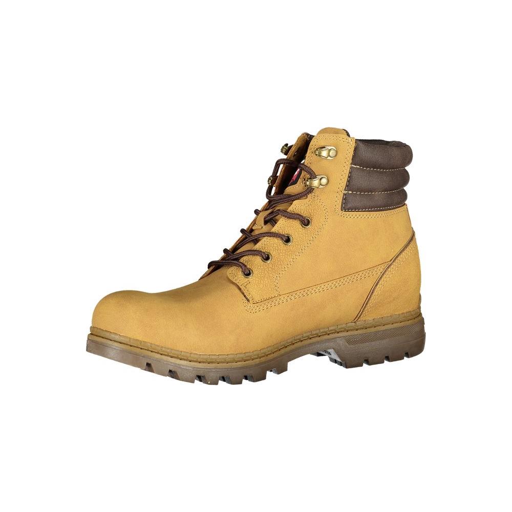Carrera Trendsetting Yellow Lace-Up Boots trendsetting-yellow-lace-up-boots