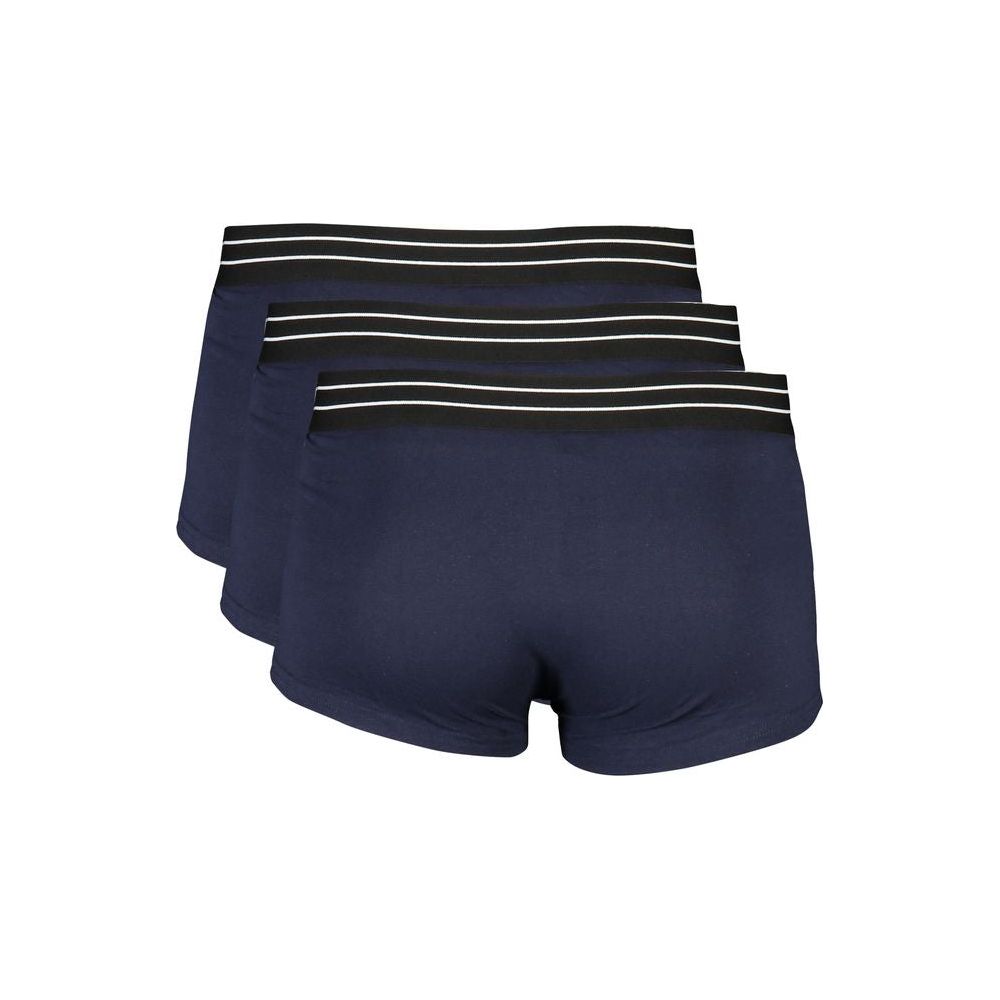 Cavalli Class Blue Cotton Underwear blue-cotton-underwear-2