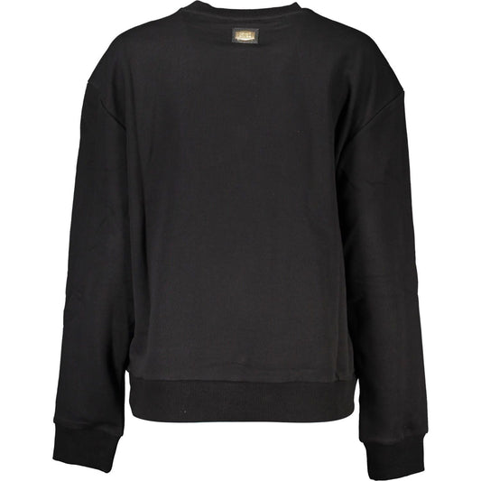 Cavalli Class Elegant Brushed Sweatshirt with Print elegant-brushed-sweatshirt-with-print