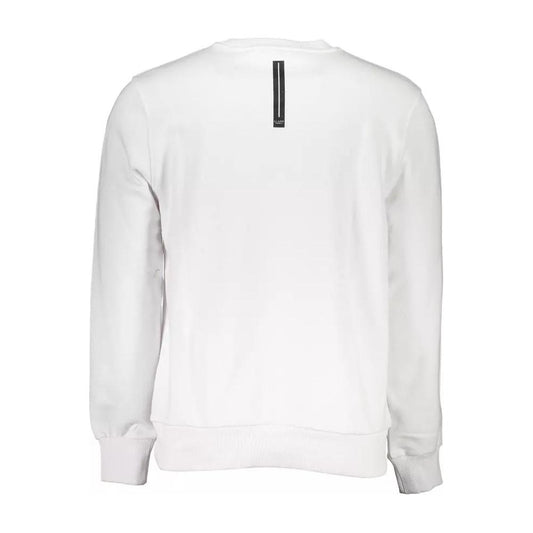 Cavalli ClassChic White Cotton Round Neck SweaterMcRichard Designer Brands£99.00