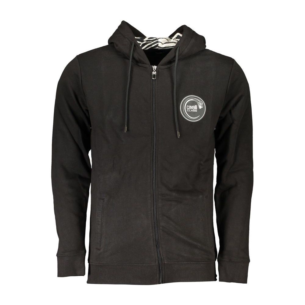 Cavalli ClassChic Black Hooded Sweatshirt - Long SleeveMcRichard Designer Brands£89.00
