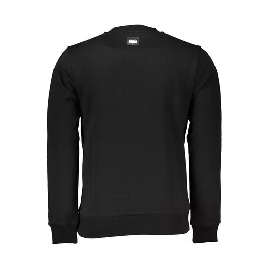 Cavalli Class Elegant Long-Sleeved Designer Sweater black-cotton-sweater-68