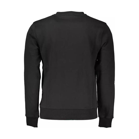 Elegant Printed Long-Sleeve Sweater