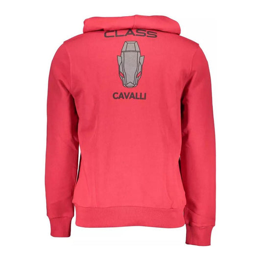 Cavalli ClassElegant Pink Hooded Sweatshirt with LogoMcRichard Designer Brands£109.00