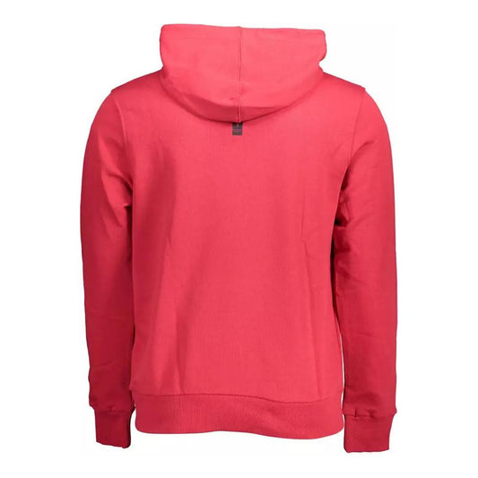 Cavalli Class Elevate Your Comfort with Luxe Cotton Hoodie pink-cotton-sweater-10