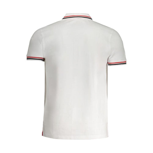 Cavalli Class White Cotton Polo Shirt white-cotton-polo-shirt-36