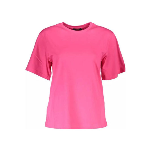 Cavalli Class Chic Pink Slim Fit Logo Tee chic-pink-slim-fit-logo-tee