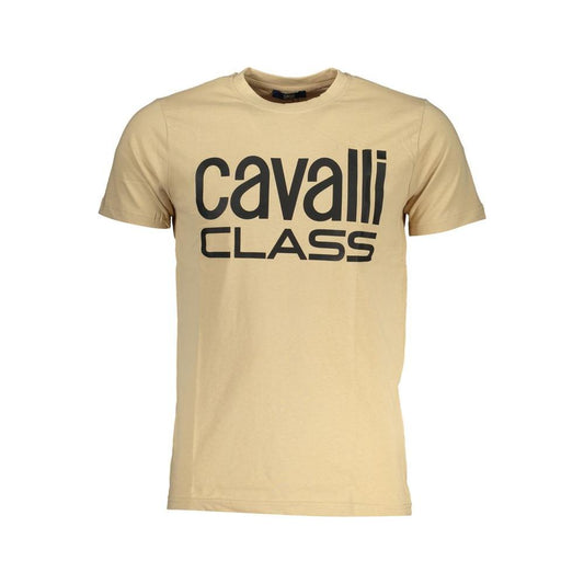 Beige Cotton T-Shirt