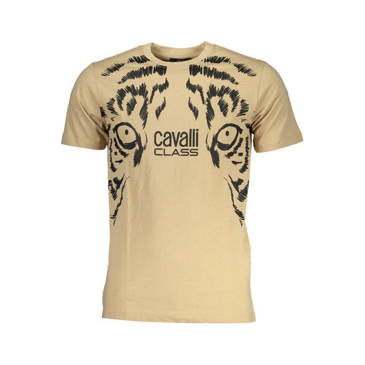 Cavalli ClassBeige Cotton T-ShirtMcRichard Designer Brands£69.00