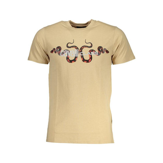 Beige Cotton T-Shirt