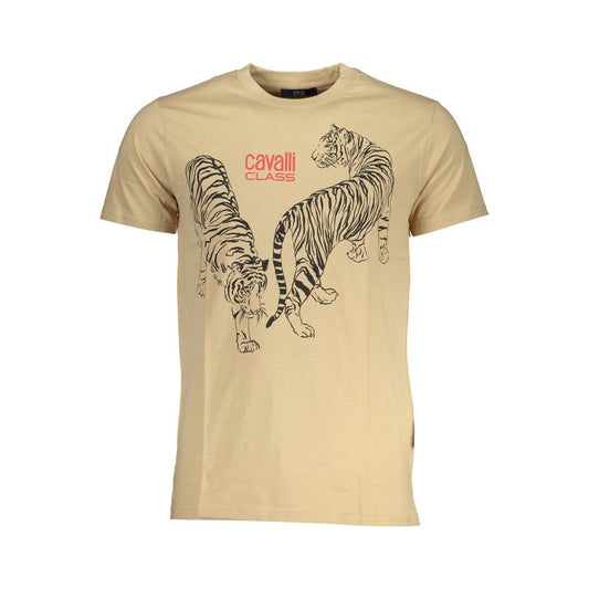 Beige Cotton T-Shirt