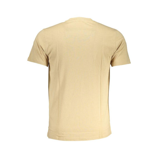 Cavalli Class Beige Cotton T-Shirt beige-cotton-t-shirt-38