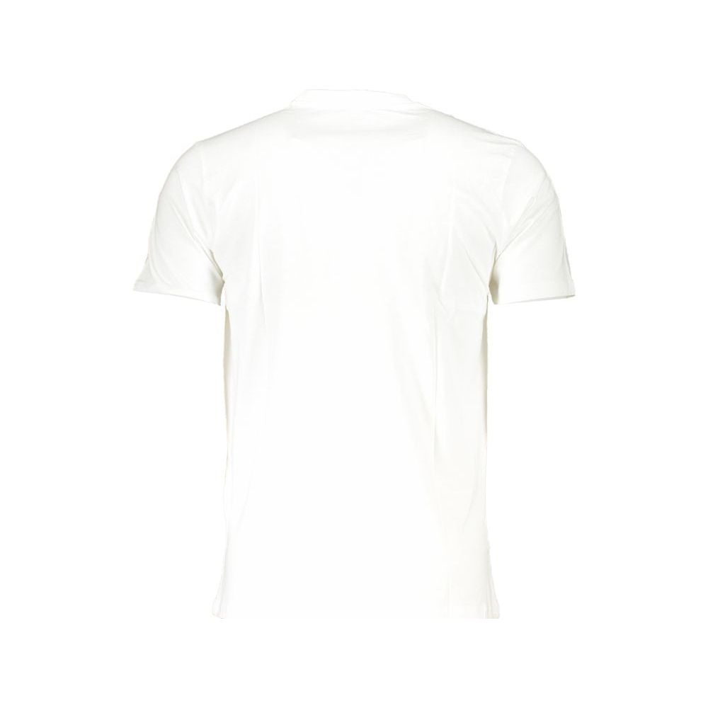 Cavalli Class White Cotton T-Shirt white-cotton-t-shirt-80