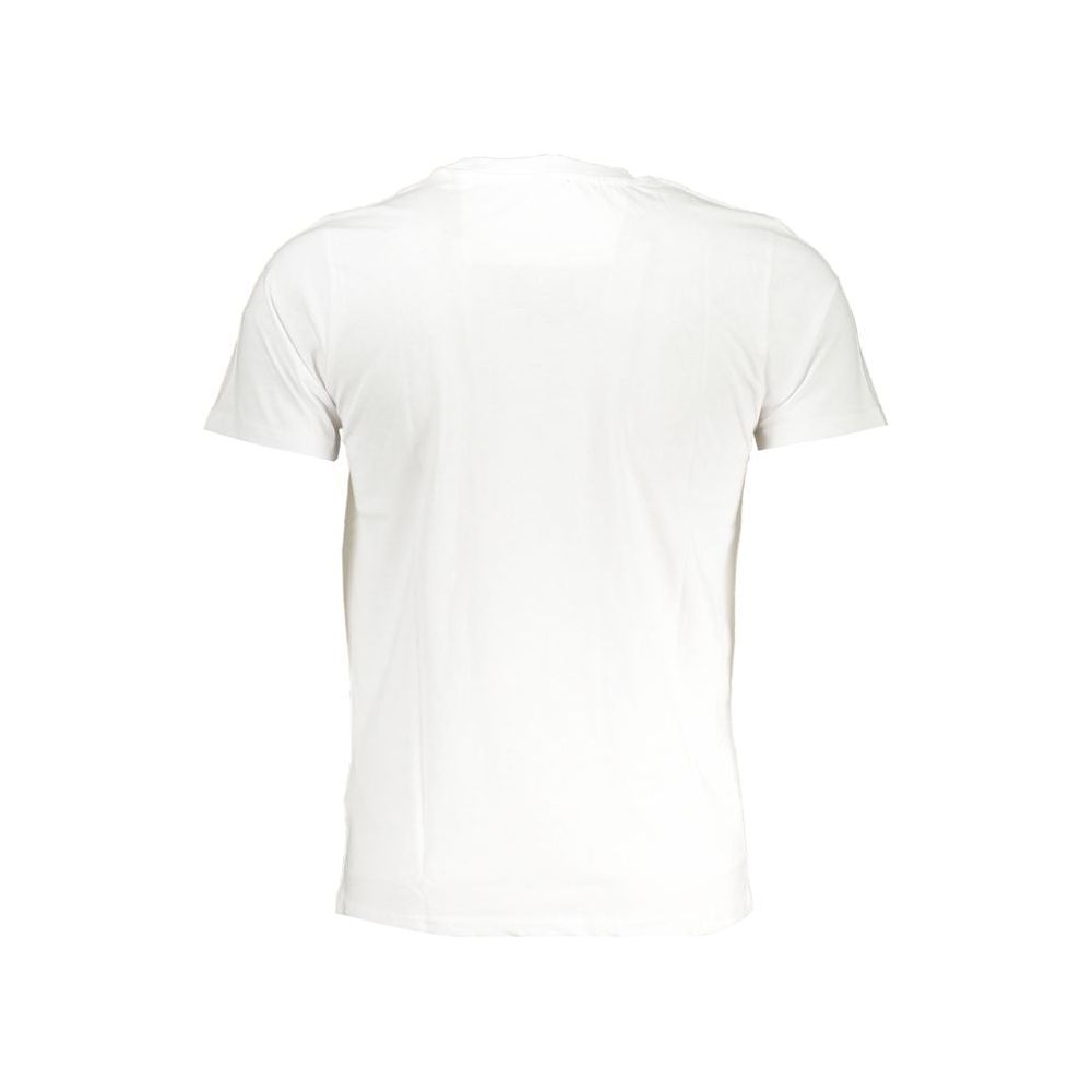 Cavalli Class White Cotton T-Shirt white-cotton-t-shirt-110