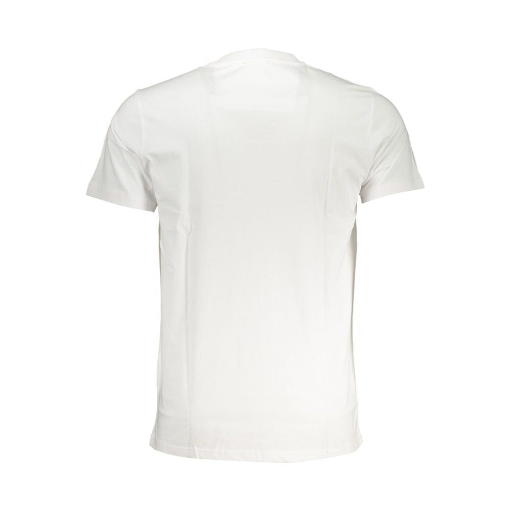 Cavalli Class White Cotton T-Shirt white-cotton-t-shirt-123
