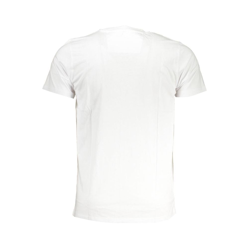 Cavalli Class White Cotton T-Shirt white-cotton-t-shirt-130