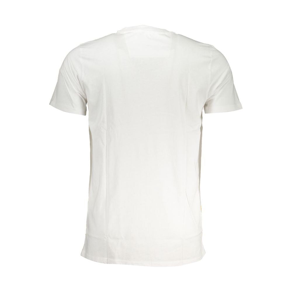 Cavalli Class White Cotton T-Shirt white-cotton-t-shirt-131