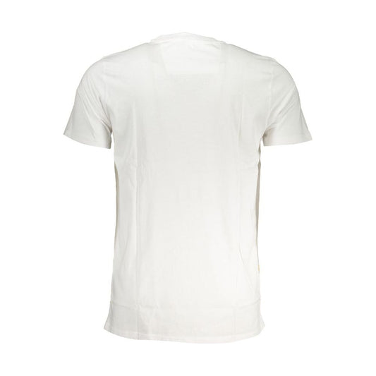 Cavalli Class White Cotton T-Shirt white-cotton-t-shirt-131