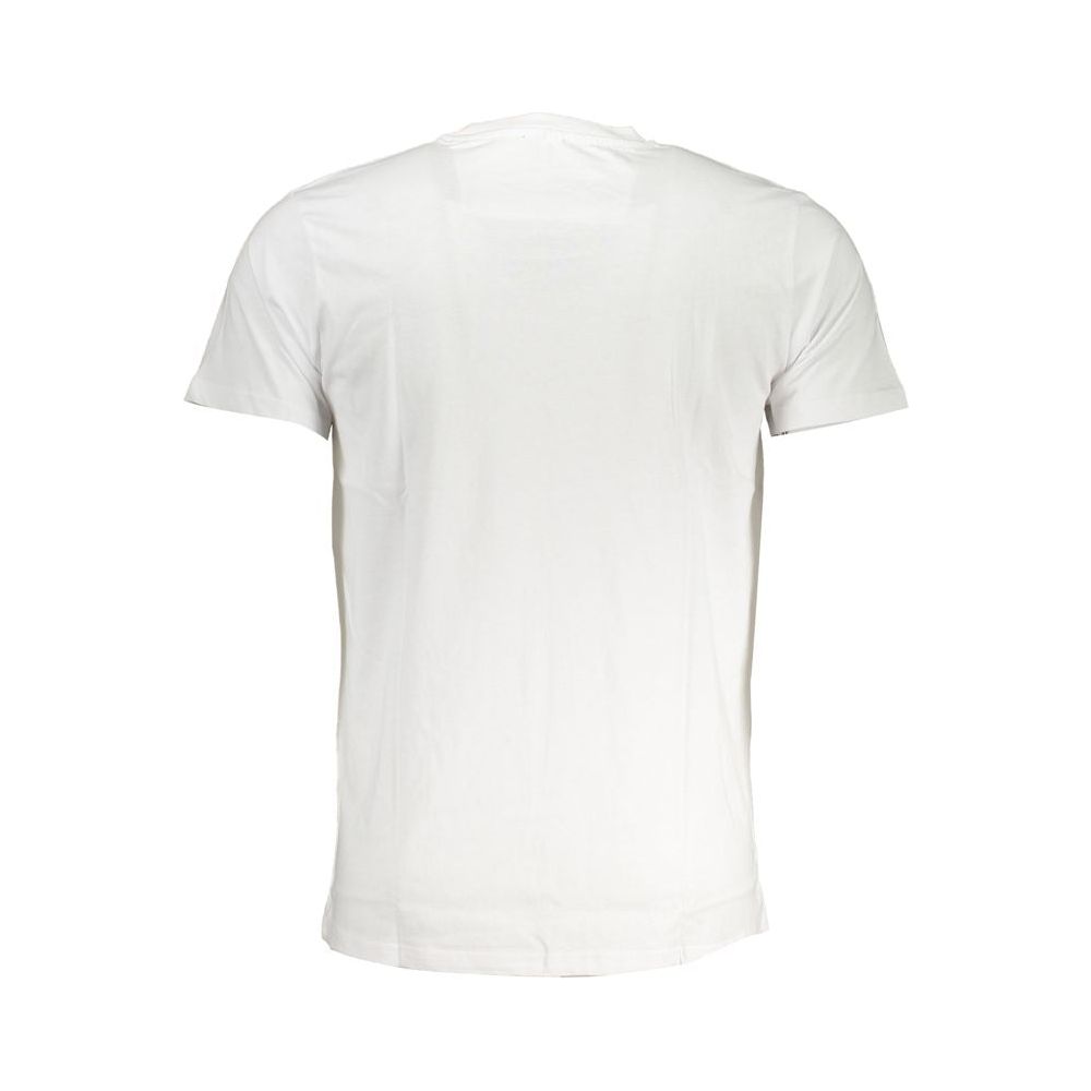 Cavalli Class White Cotton T-Shirt white-cotton-t-shirt-52
