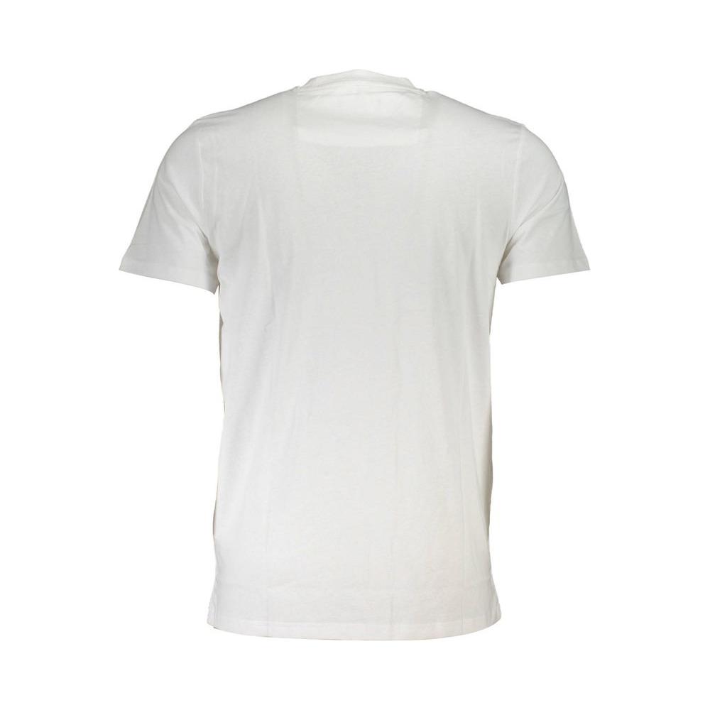 Cavalli Class White Cotton T-Shirt white-cotton-t-shirt-72
