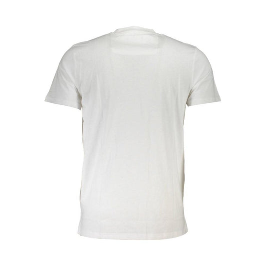 Cavalli Class White Cotton T-Shirt white-cotton-t-shirt-72