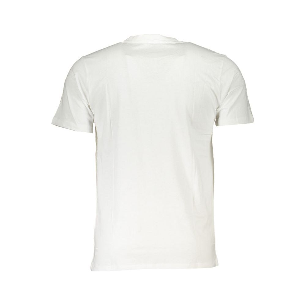 Cavalli Class White Cotton T-Shirt white-cotton-t-shirt-155