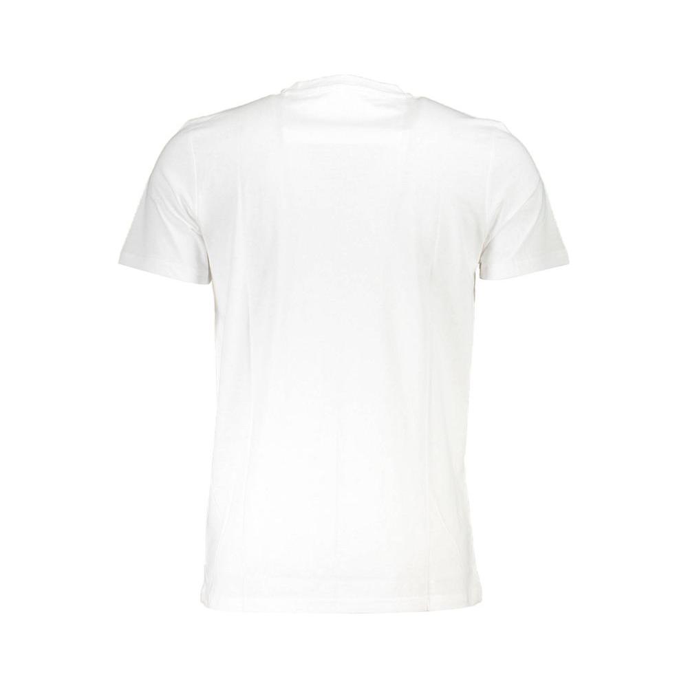 Cavalli Class White Cotton T-Shirt white-cotton-t-shirt-57