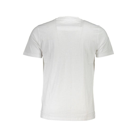 Cavalli Class White Cotton T-Shirt white-cotton-t-shirt-73