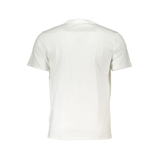 Cavalli Class White Cotton T-Shirt white-cotton-t-shirt-78