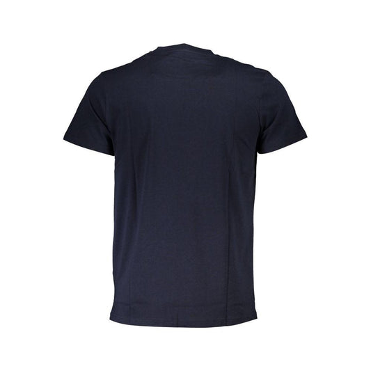 Cavalli Class Blue Cotton T-Shirt blue-cotton-t-shirt-51