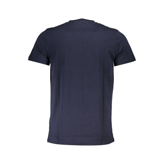 Cavalli Class Blue Cotton T-Shirt blue-cotton-t-shirt-52